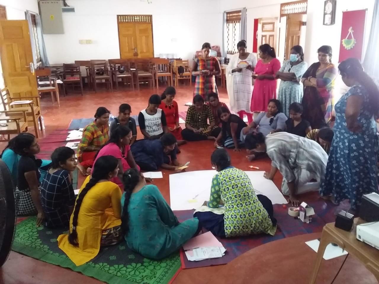 Conduction of a workshop for young women leaders on Gender and Gender-based activities