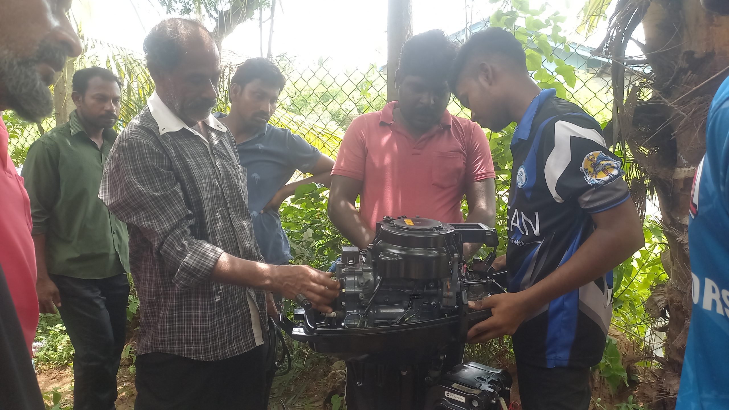 Outboard Motor Training for Fisheries Held in Tellipalai